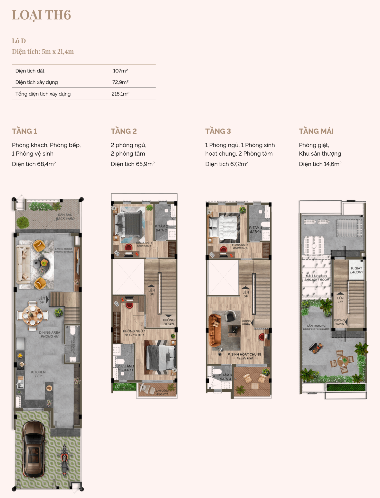 Spring Ville Đồng Nai – Nhà phố Gamuda Land