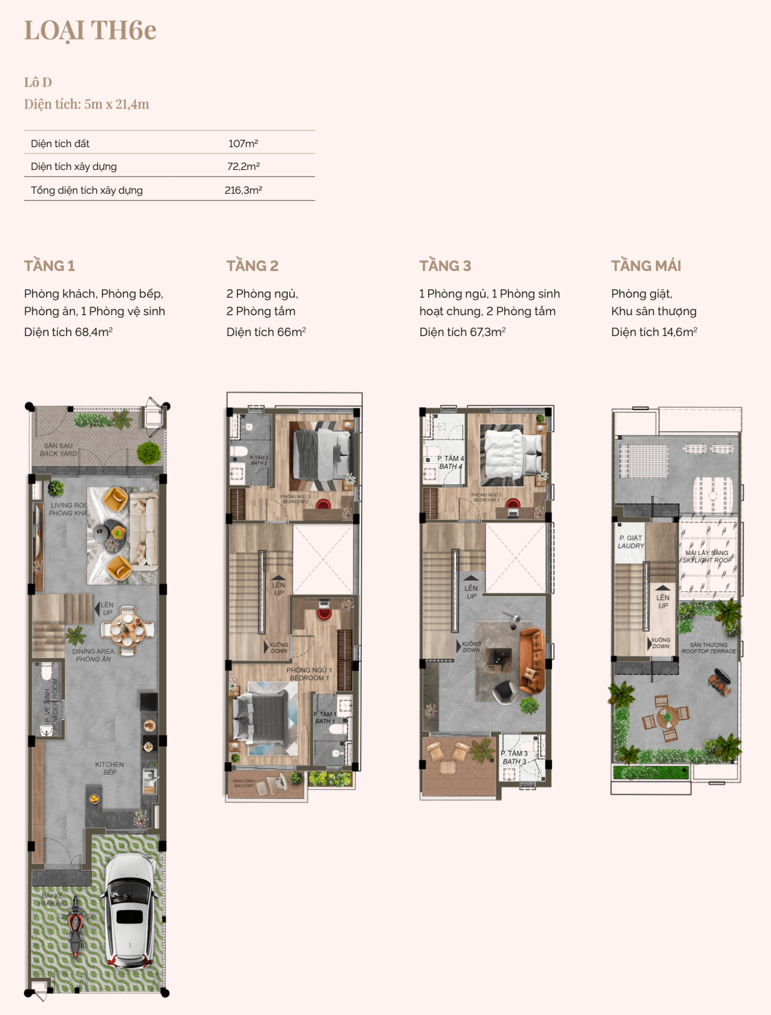 Spring Ville Đồng Nai – Nhà phố Gamuda Land