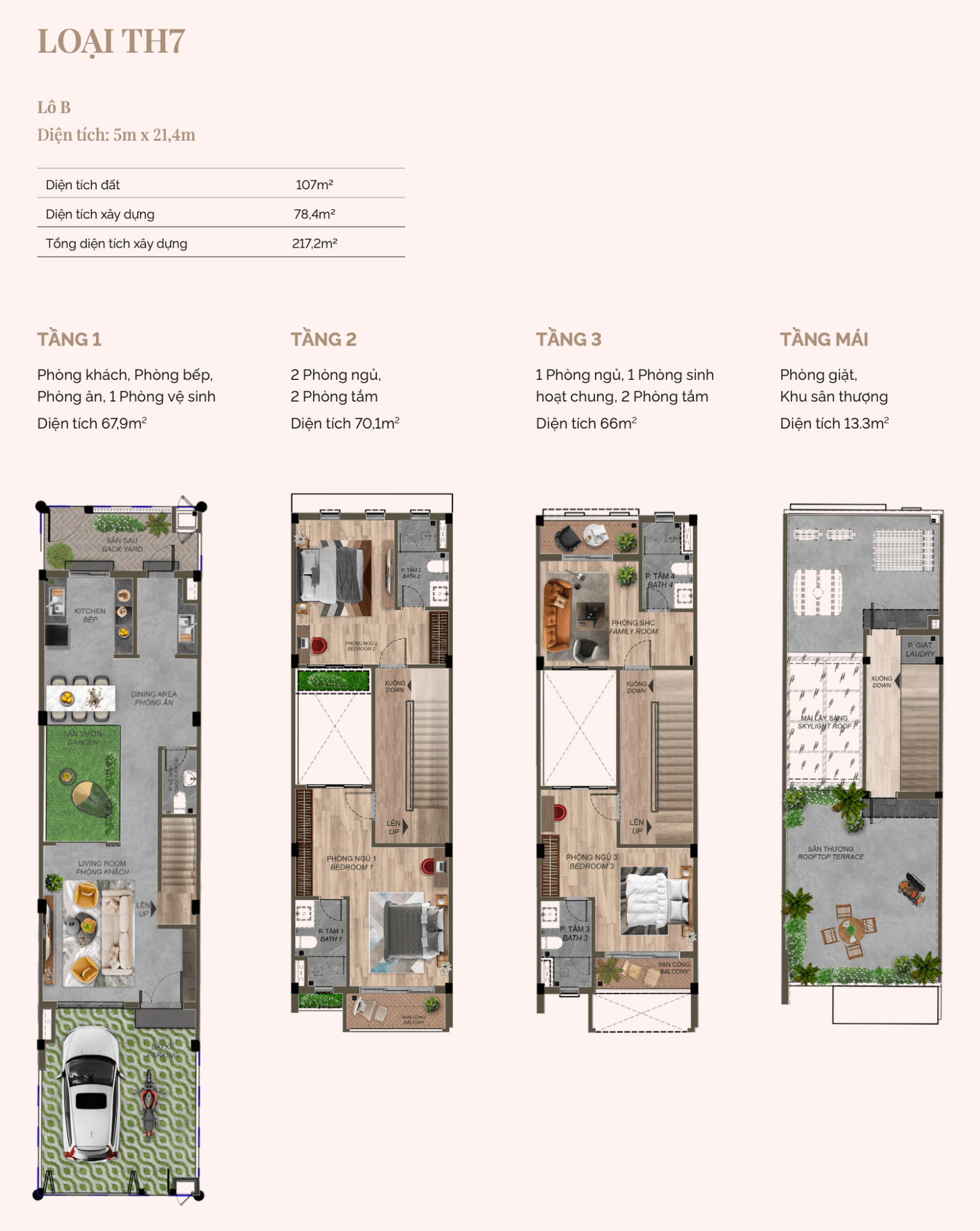Spring Ville Đồng Nai – Nhà phố Gamuda Land